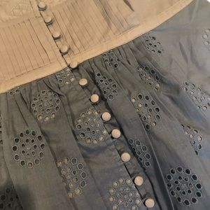 Catherine Malandrino embroidered top